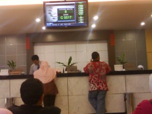 Mesin antrian Touchscreen Vorsea