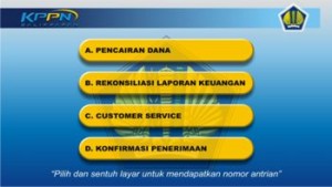 Kiosk Antrian KPPN Balikpapan