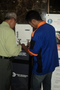 Mesin Antrian Bank Indonesia